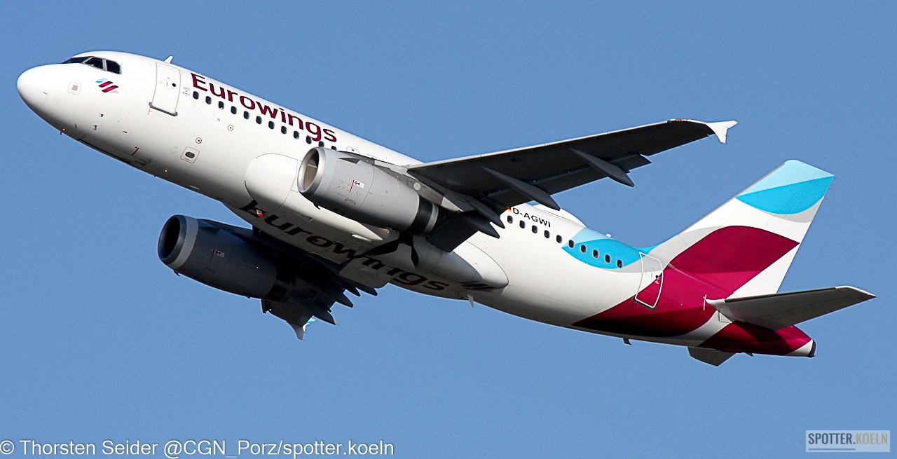 Eurowings A319-100 D-AGWI 