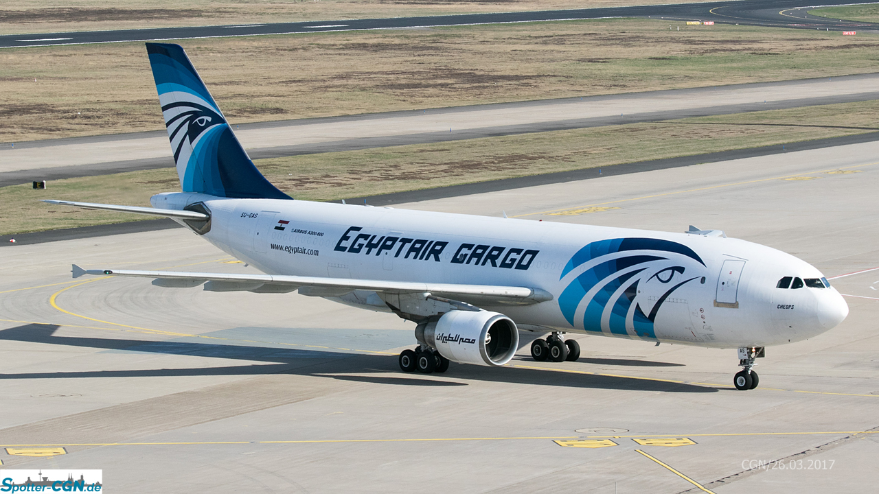 EgyptAir Cargo SU-GAS  Airbus A300-600(F)