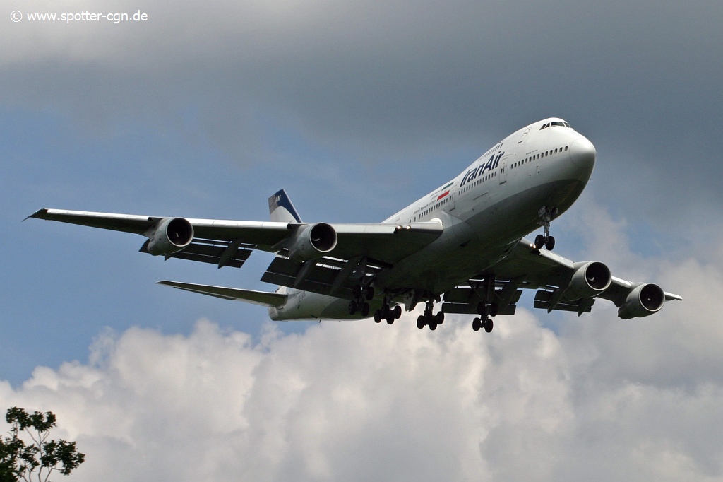 EP-IAM Iran Air Boeing 747-186B