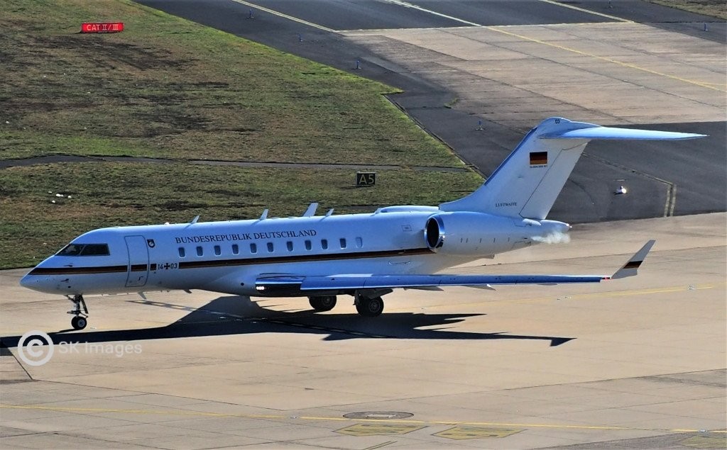 Luftwaffe 14+03 Bombardier Global 5000 (BD-700-1A11)