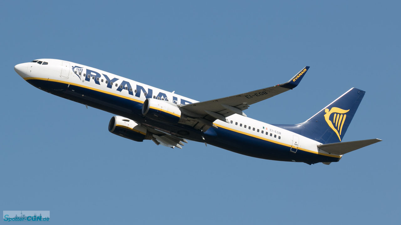 EI-EGB Ryanair Boeing 737-8AS(WL)