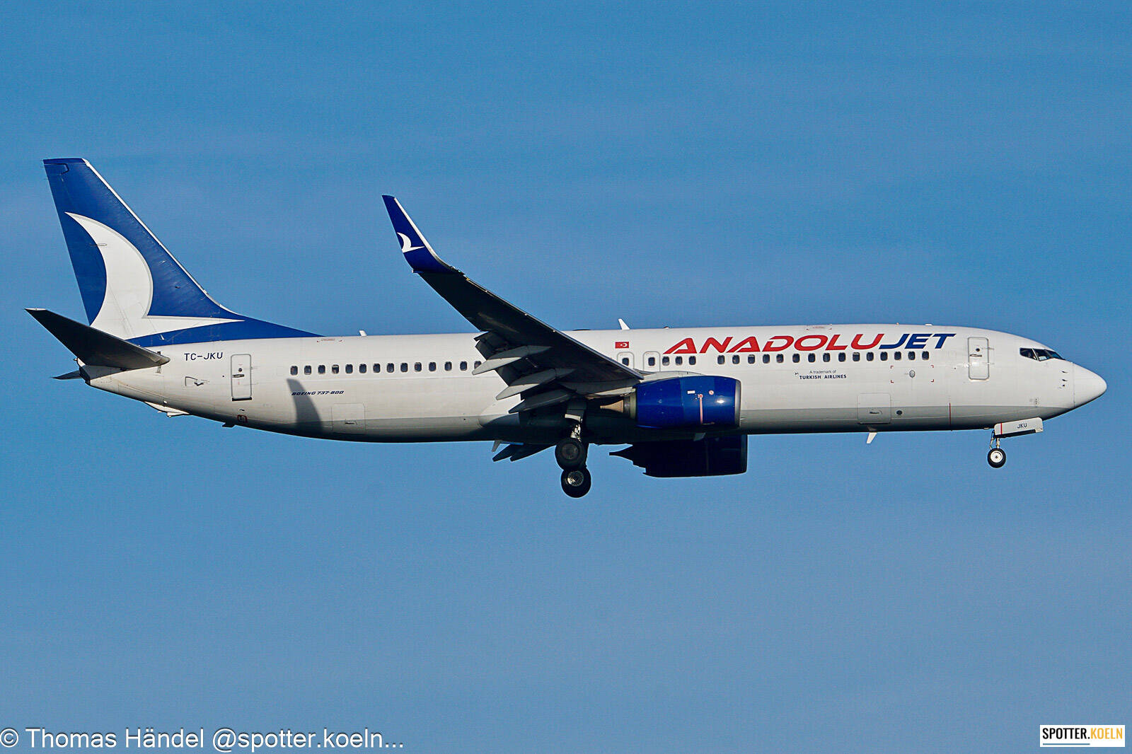 AJet TC-JKU Boeing B737-8Q8 