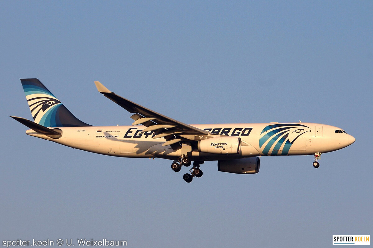 EgyptAir Cargo SU-GCF A330-243P2F