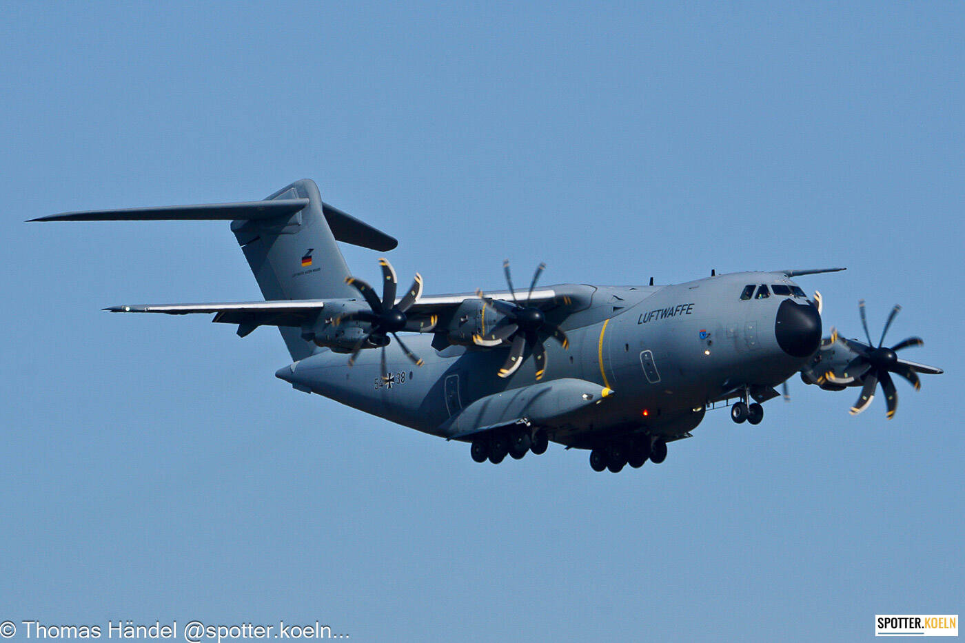 Luftwaffe 54+38 Airbus A400M-180 