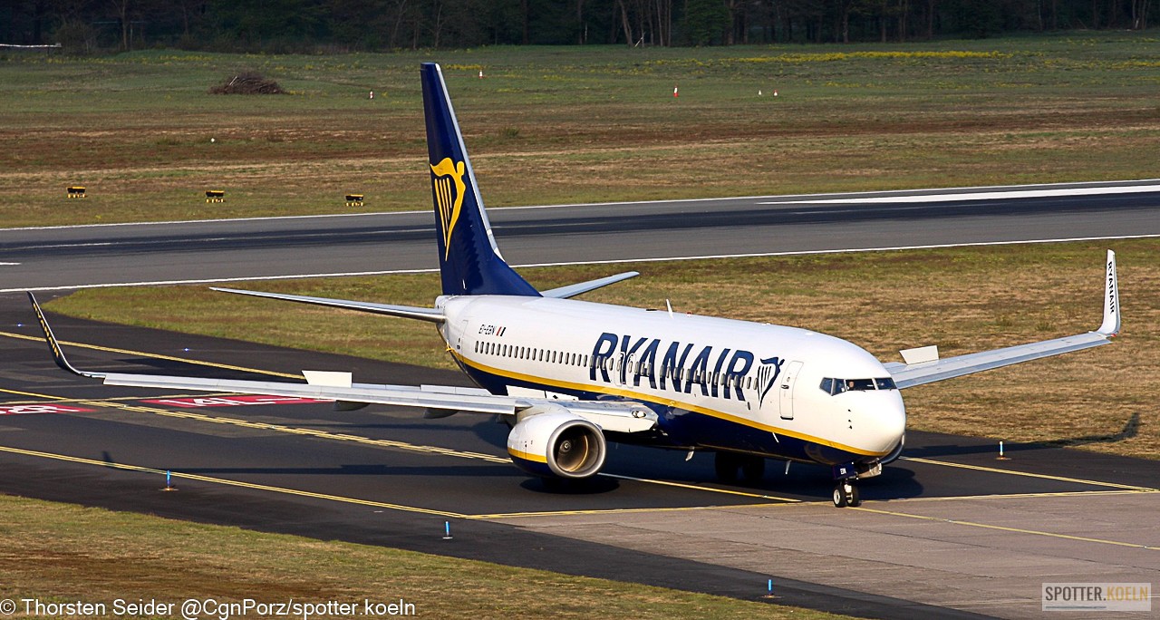 EI-EBN Ryanair Boeing 737-8AS(WL) 