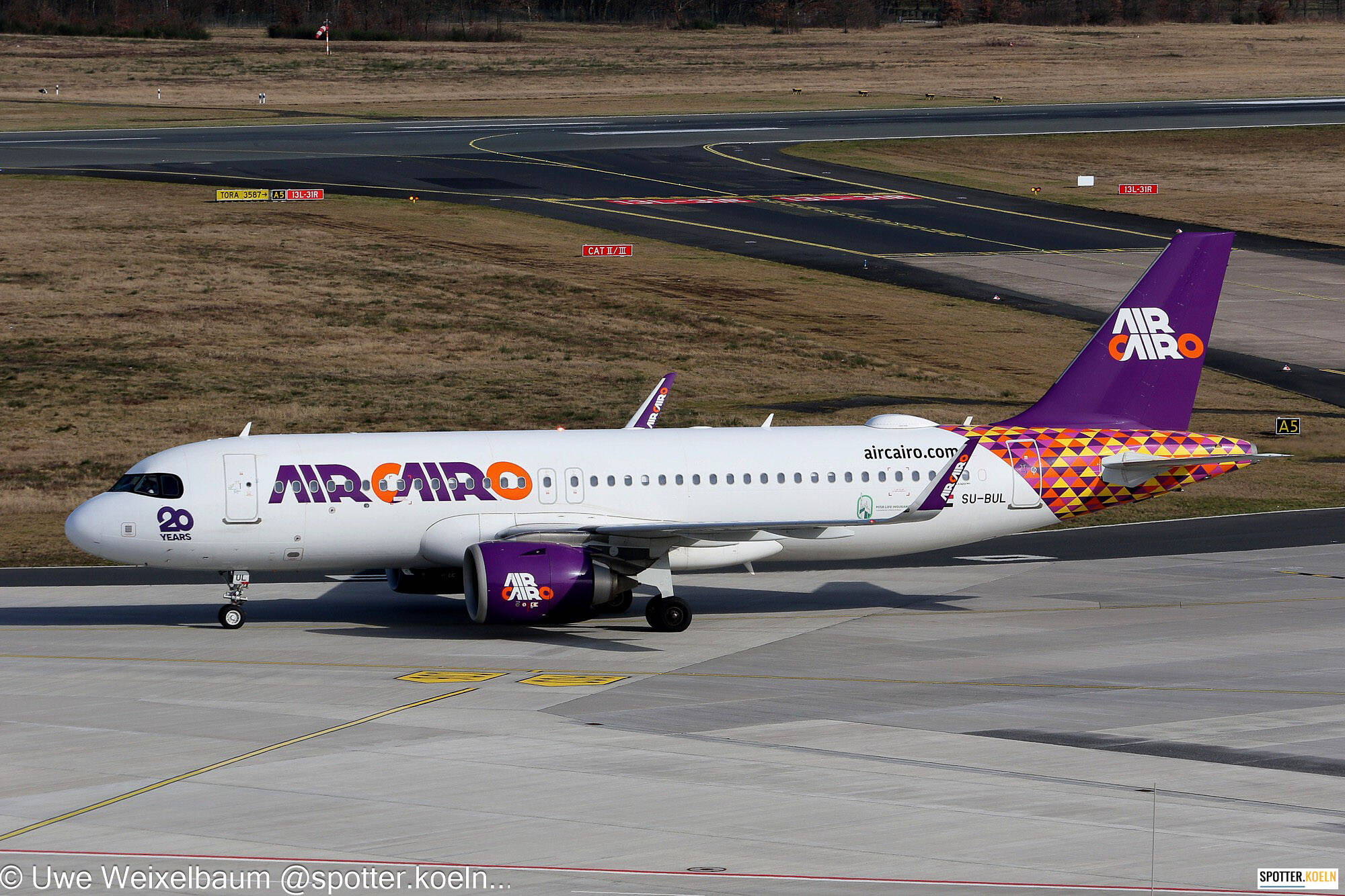 Air Cairo SU-BUL Airbus A320-251N 