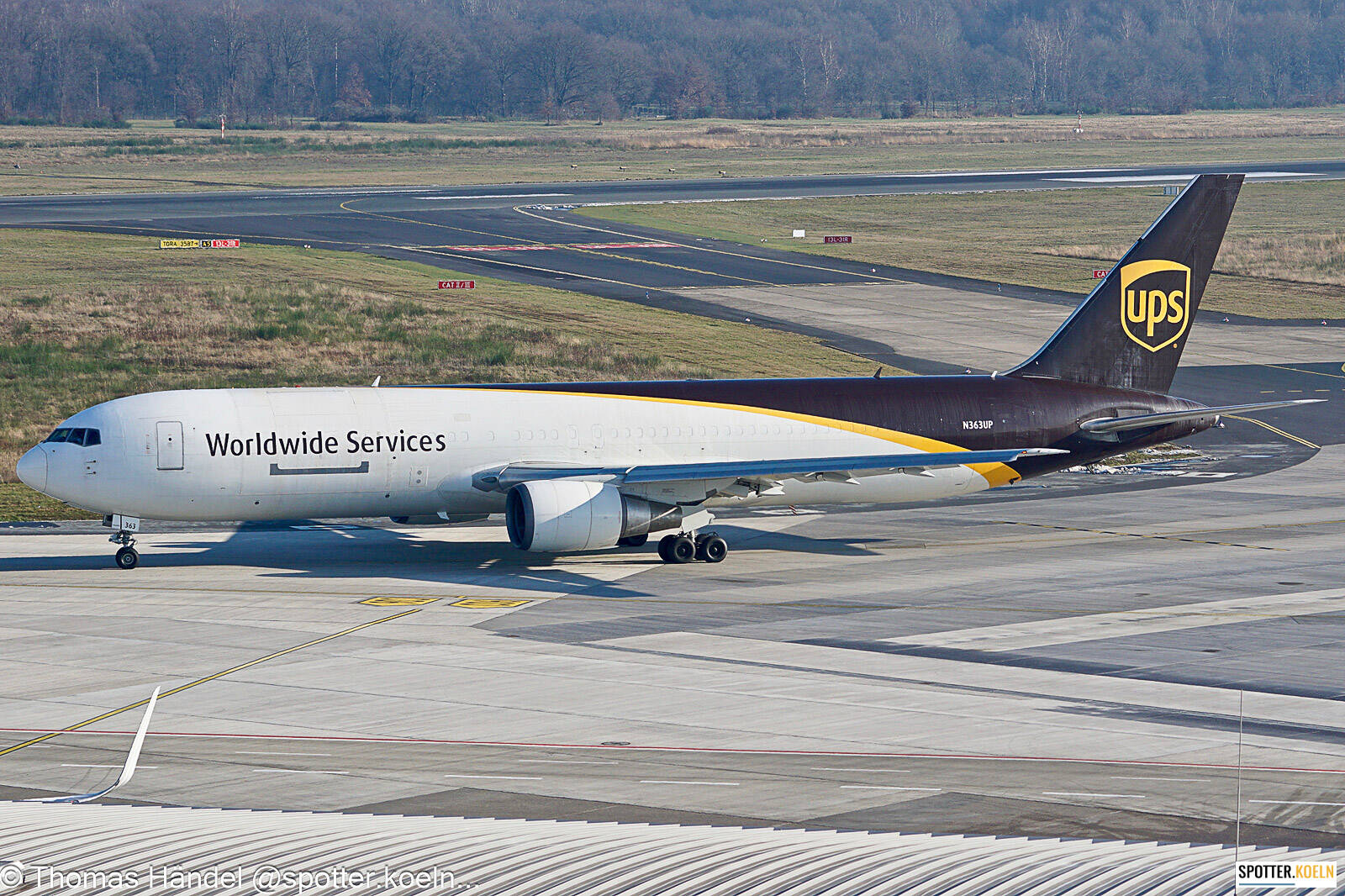 UPS N363UP Boeing B767-346ERSF 