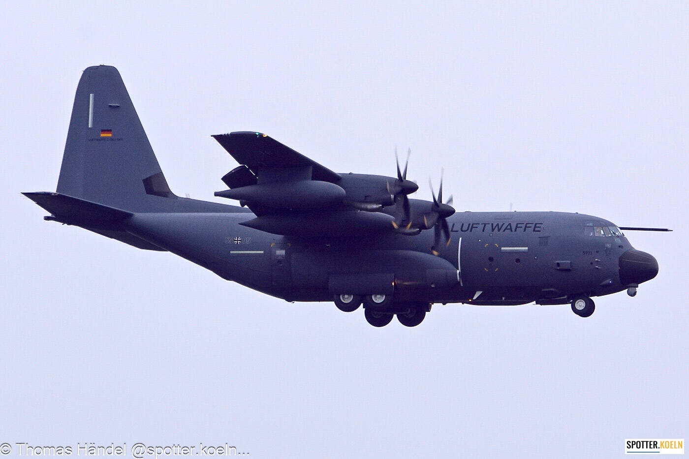 Luftwaffe 55+05 KC-130J 