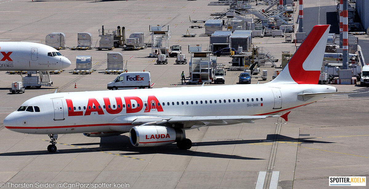 Lauda Europe Airbus A320-200 9H-IHH 