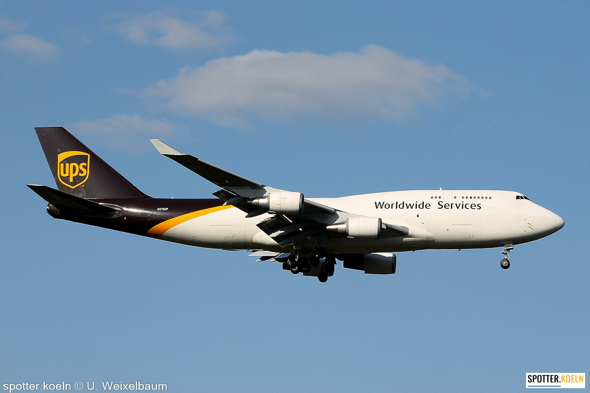 UPS N578UP B747-45EBCF 
