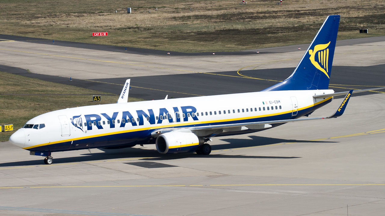EI-EBM Ryanair Boeing 737-8AS(WL)