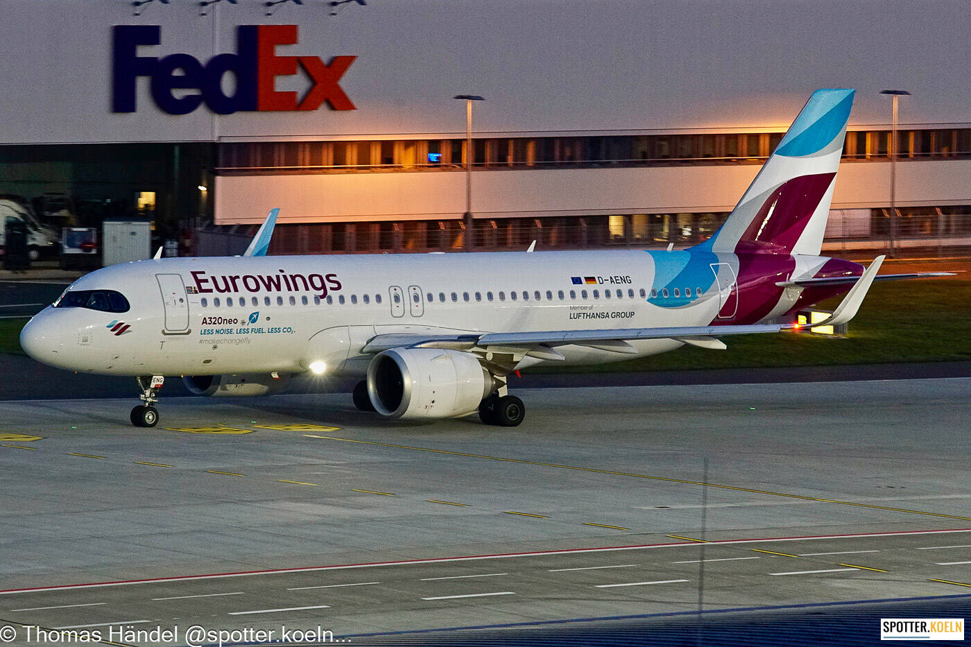 Eurowings D-AENG Airbus A320-251N 