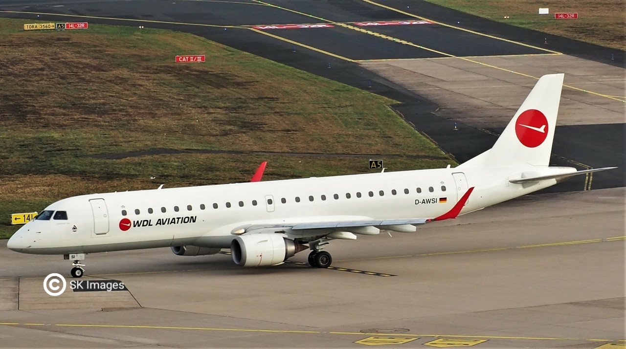 D-AWSI German Airways Embraer ERJ-190 
