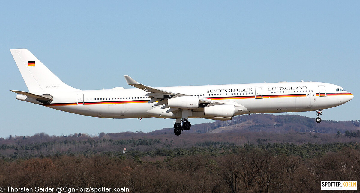 German Air Force A340-300 16+01 