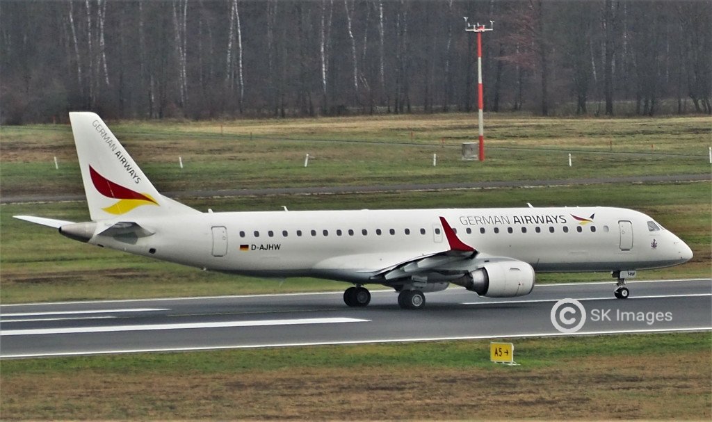 D-AJHW German Airways Embraer ERJ-190 