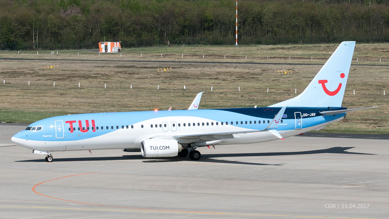 OO-JAV TUI fly Belgium Boeing 737-8K5(WL) OO-JAV TUI fly Belgium Boeing 737-8K5(WL)