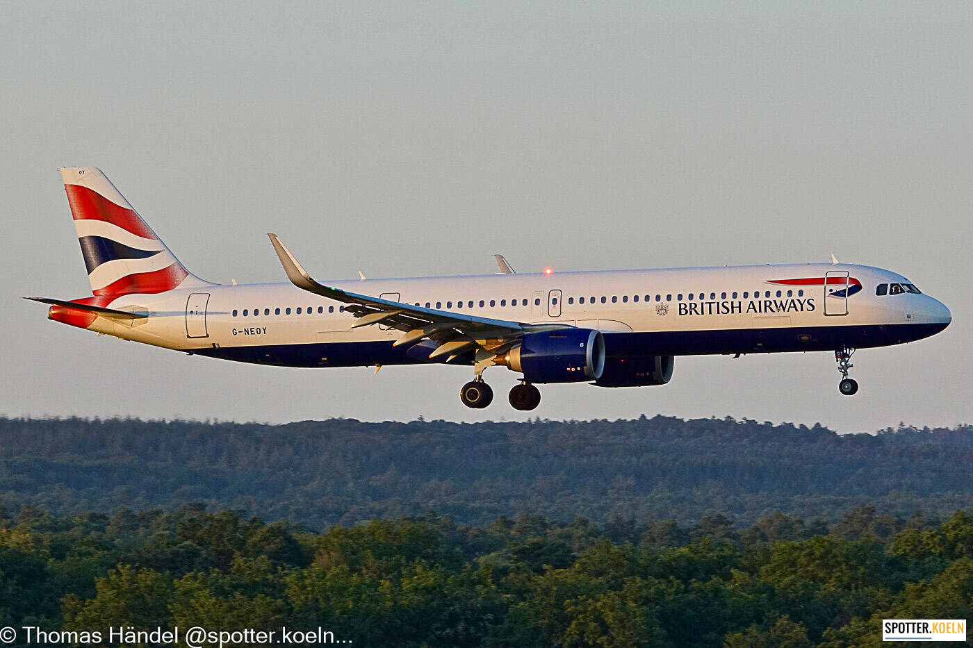 British Airways G-NEOY Airbus A321-251NX 