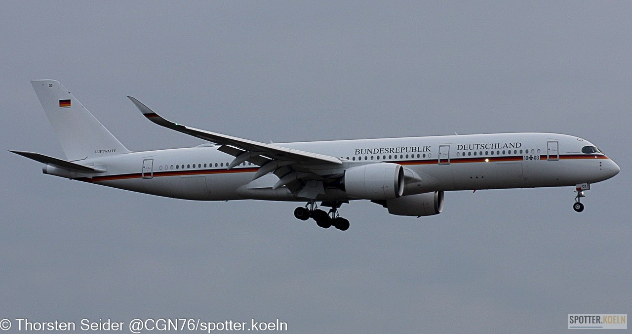 German Air Force A350-900 10+03 