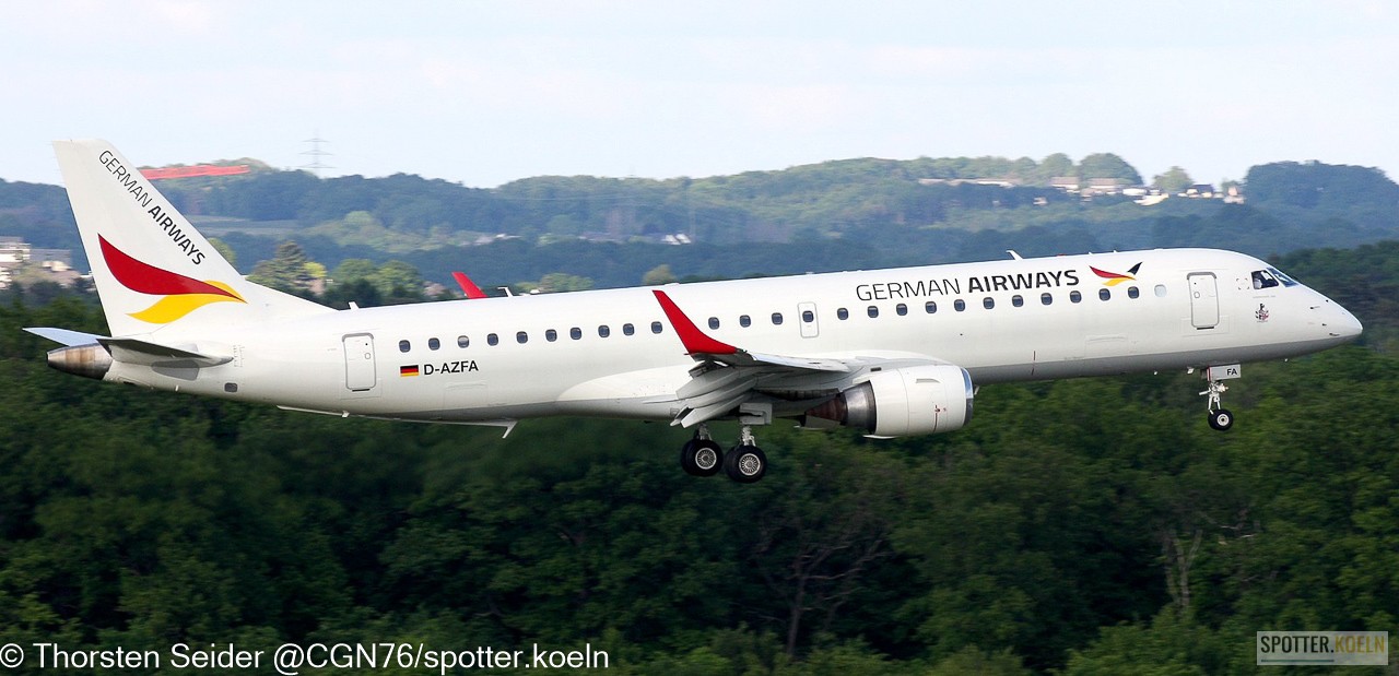 German Airways  Embraer ERJ-190  D-AZFA
