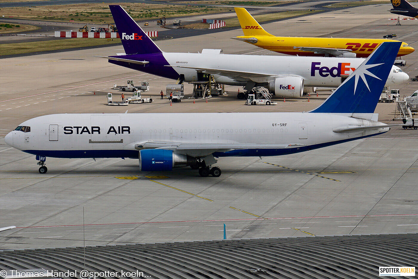 Maersk Air Cargo OY-SRF Boeing B767-219(BDSF)