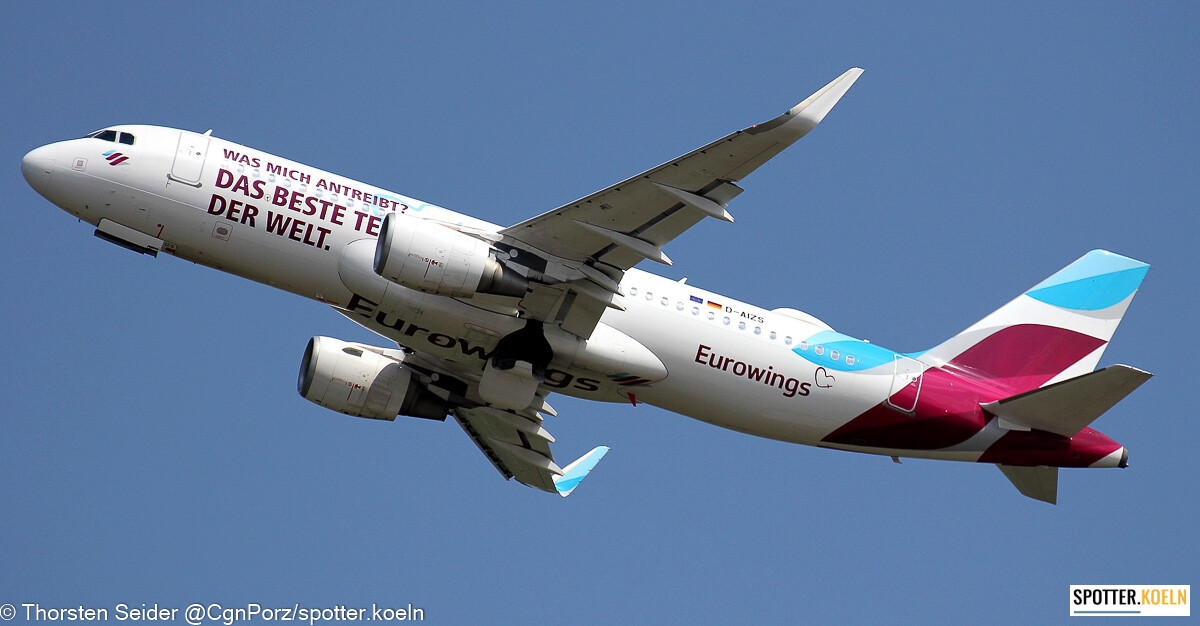 Eurowings A320-200W D-AIZS
