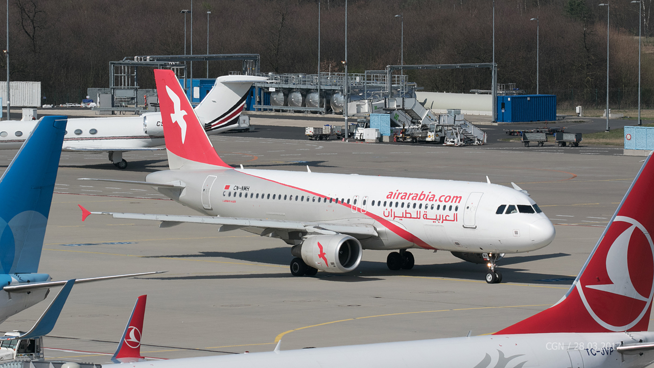 CN-NMH ARABIA MAROC Airbus A320-214