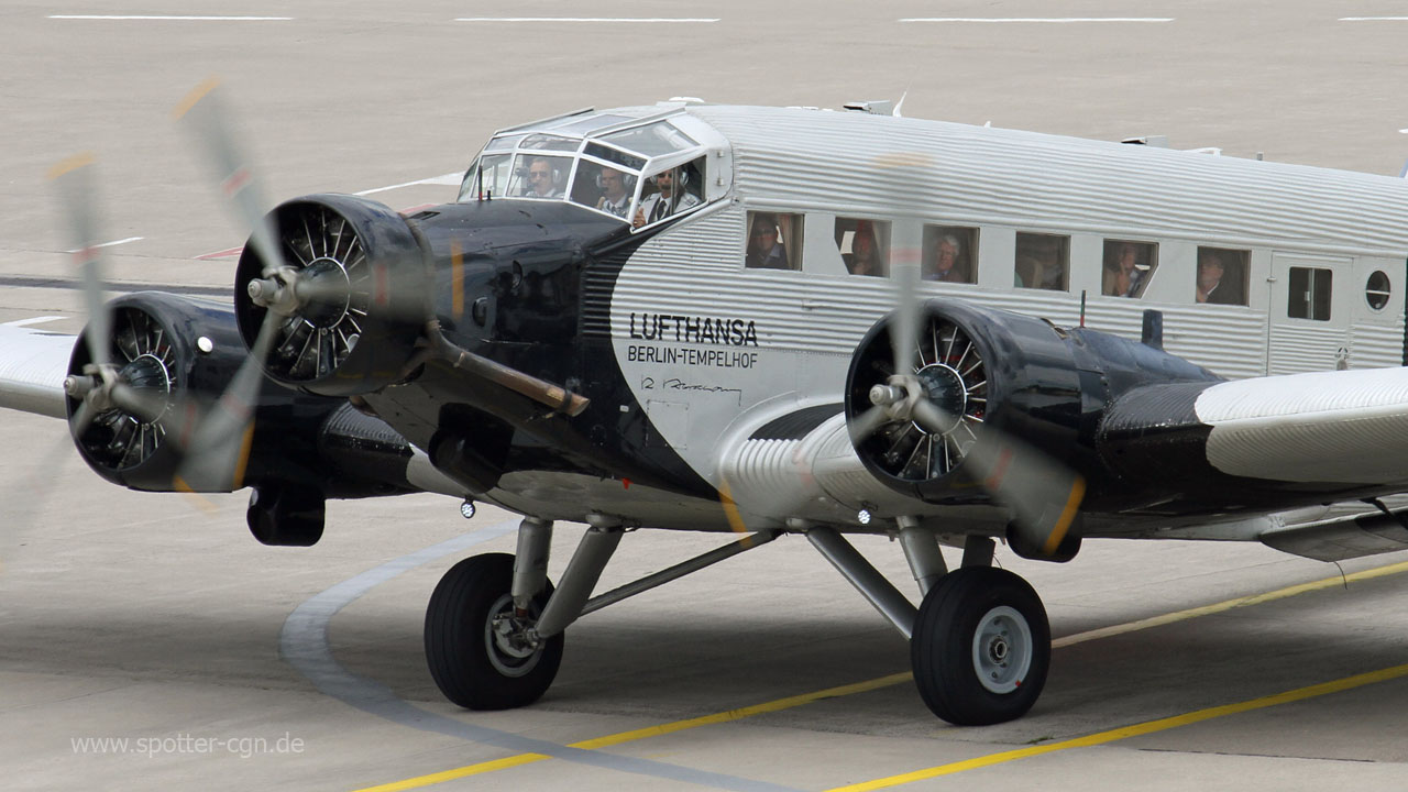 D-CDLH Lufthansa Traditionsflug Junckers Ju52