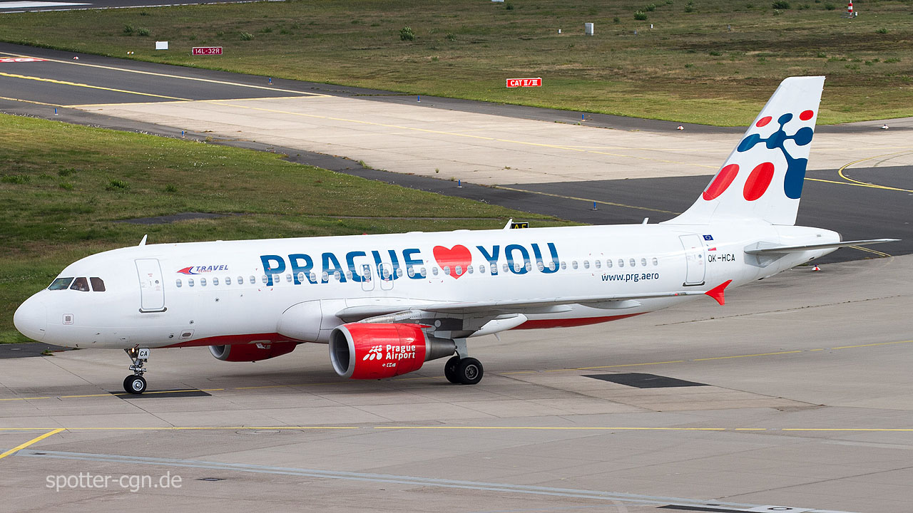 OK-HCA Travel Service Airbus A320-214