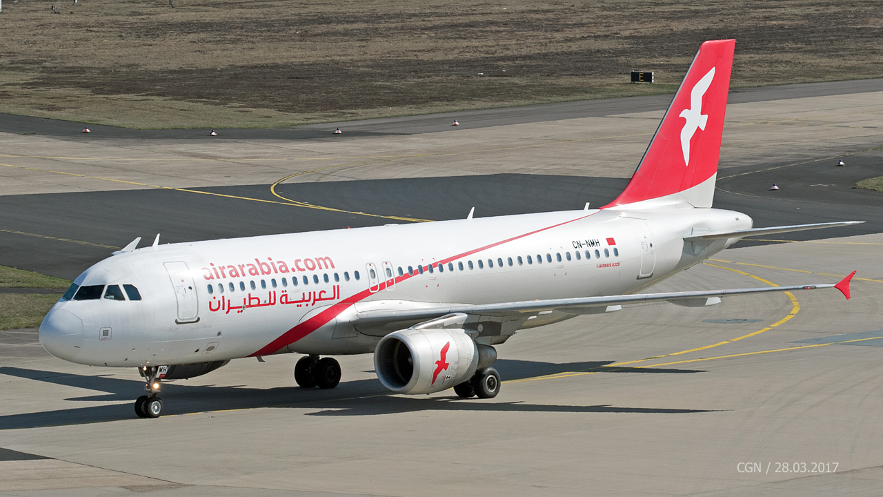 CN-NMH ARABIA MAROC Airbus A320-214
