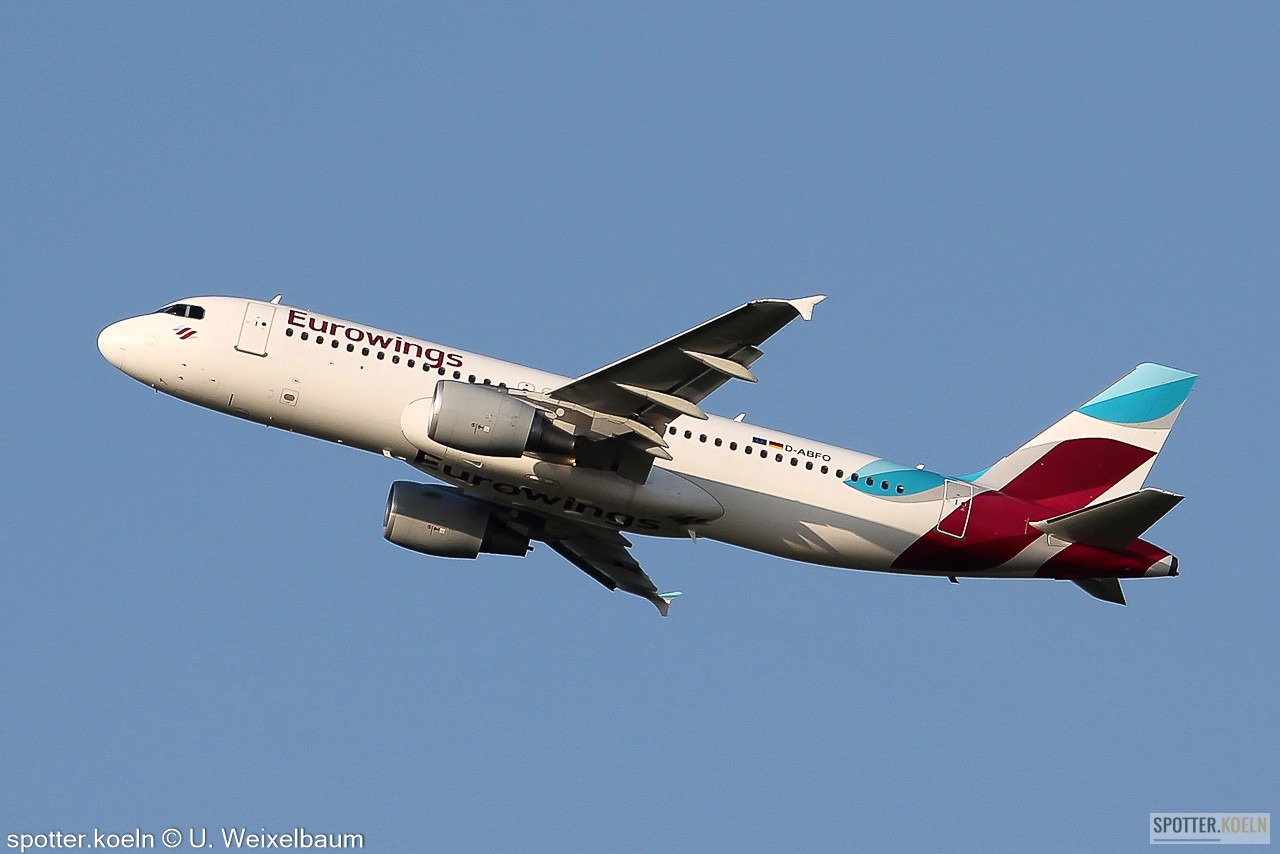 D-ABFO Eurowings A320-214 