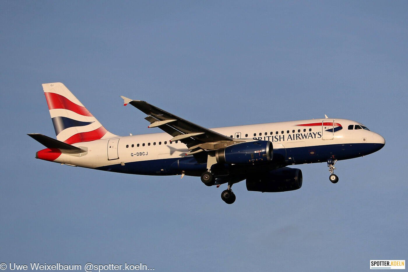 British Airways G-DBCJ Airbus A319-131 