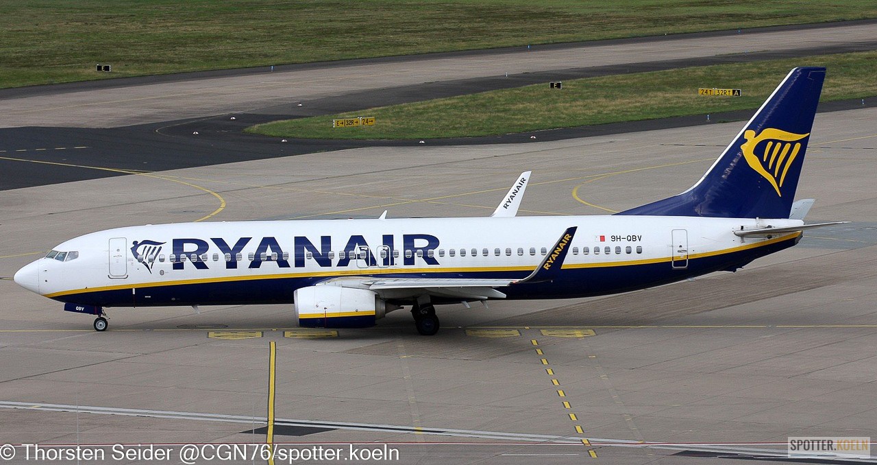 Malta Air 737-800W 9H-QBV 