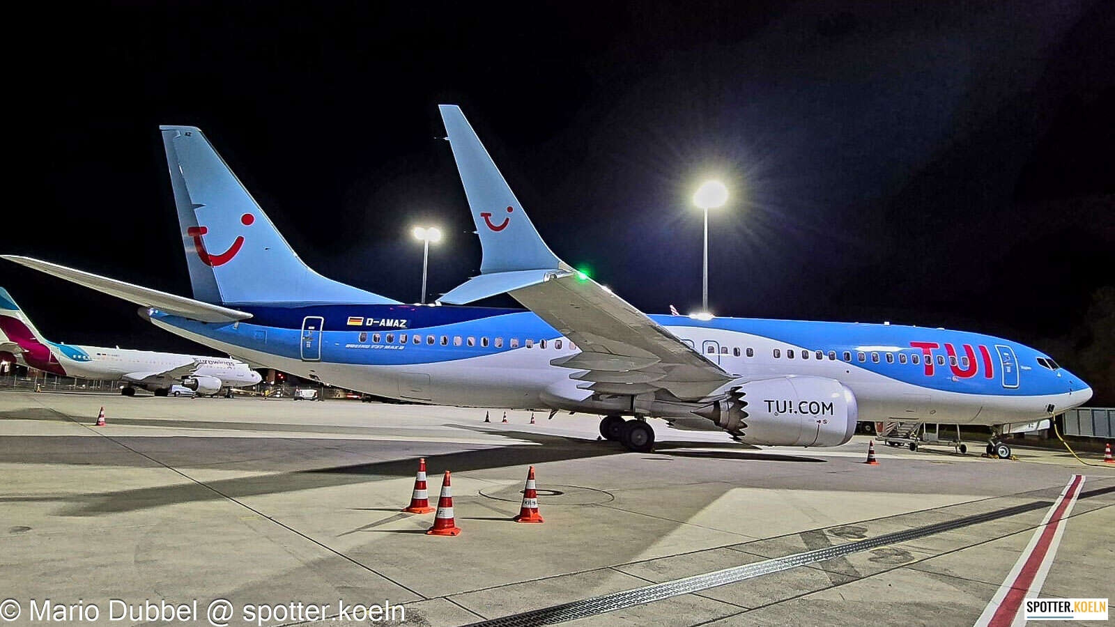 TUI Fly D-AMAZ Boeing 737-8 MAX