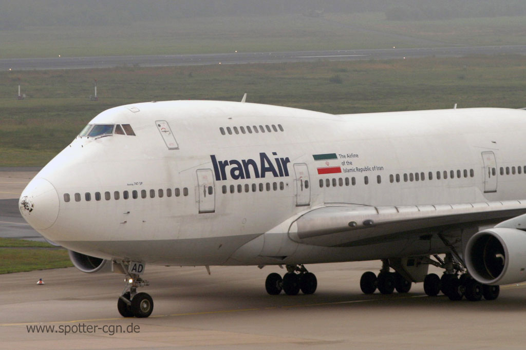 EP-IAD Iran Air Boeing 747SP-86