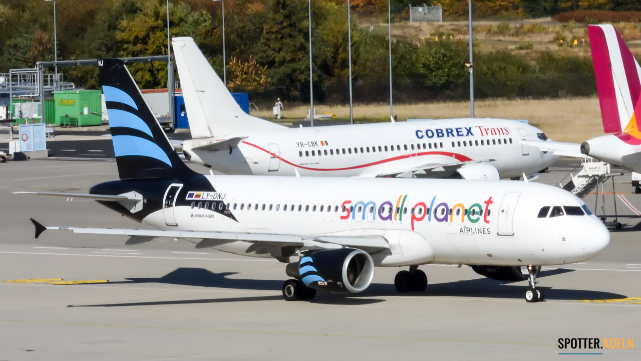 LY-ONJ Small Planet Airlines A320-214