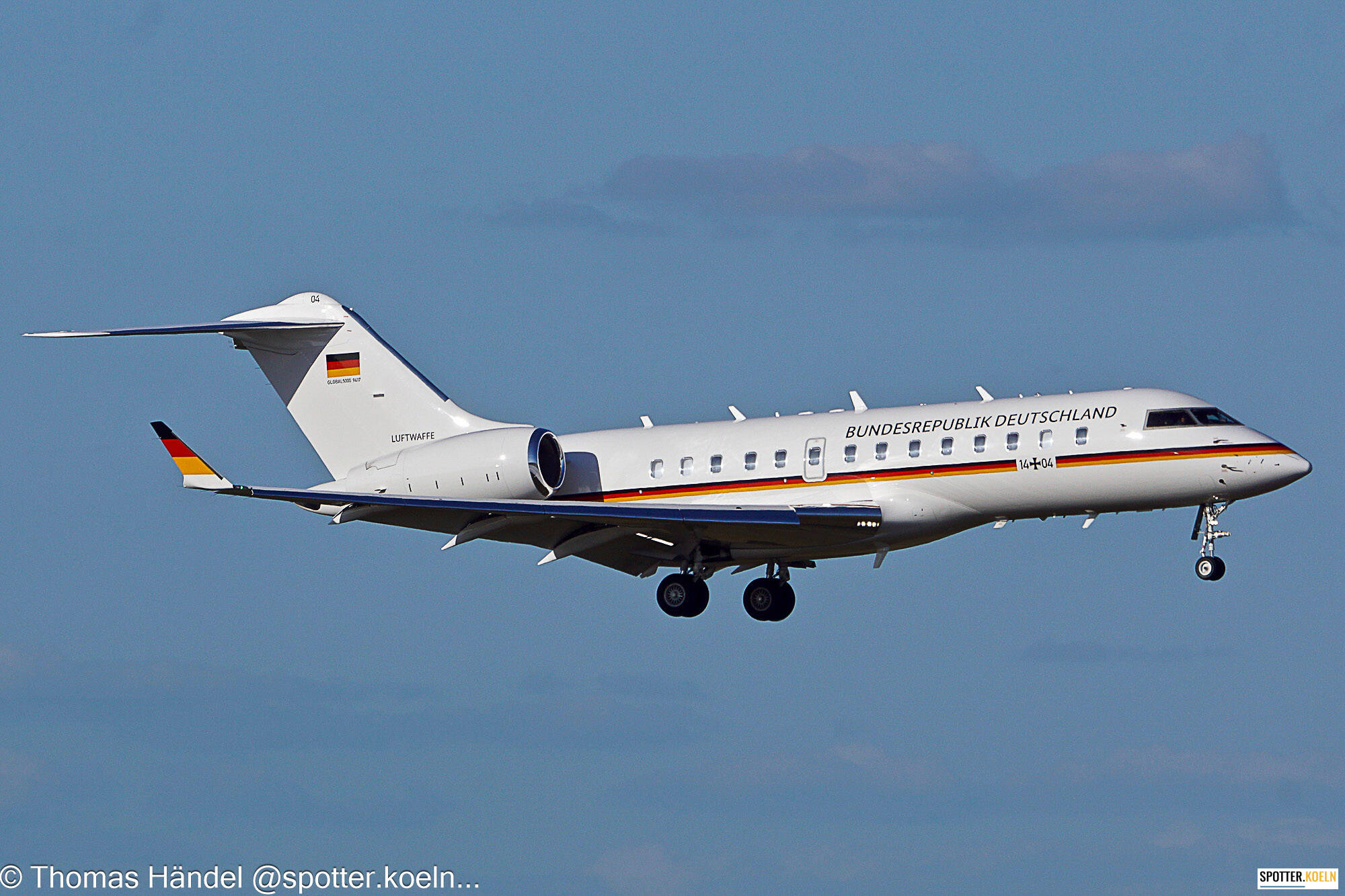Luftwaffe 14 04 Bombardier BD-700-1A11 Global 5000