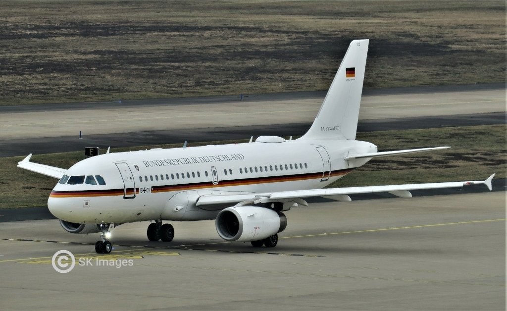15+02 Luftwaffe (German Air Force) Airbus A319-133 ACJ