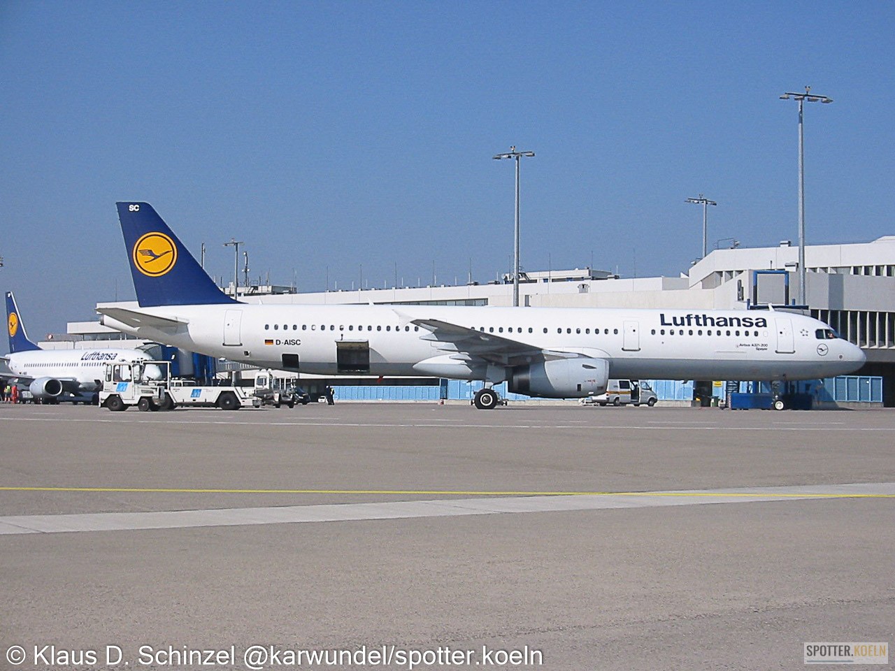 D-AISC Lufthansa Airbus A321-100