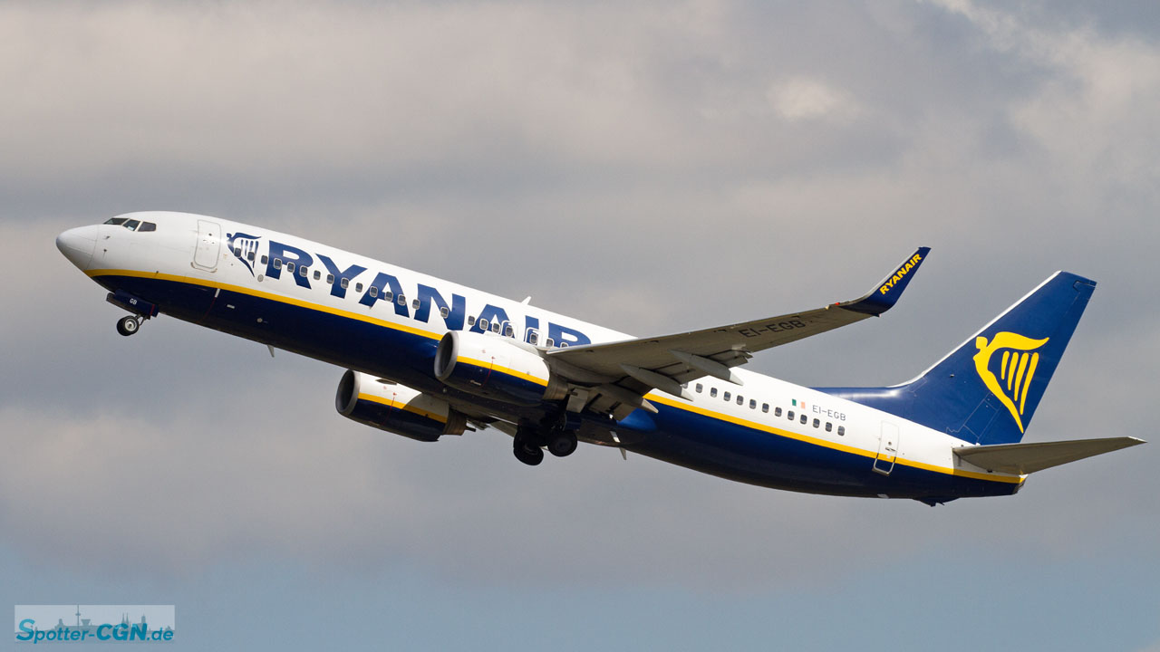 EI-EGB Ryanair Boeing 737-8AS(WL)