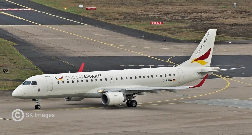 D-AJHW German Airways Embraer ERJ-190 
