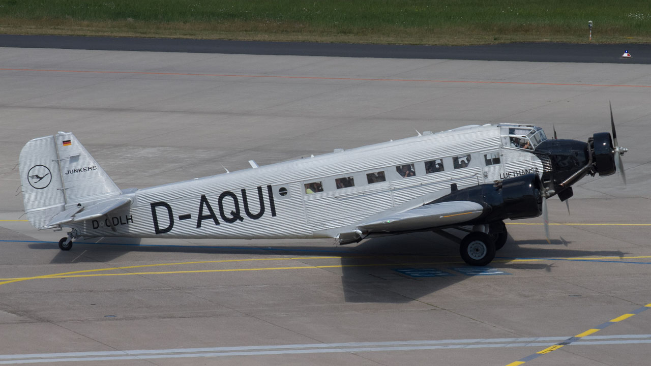 D-CDLH Lufthansa Traditionsflug Junckers Ju52