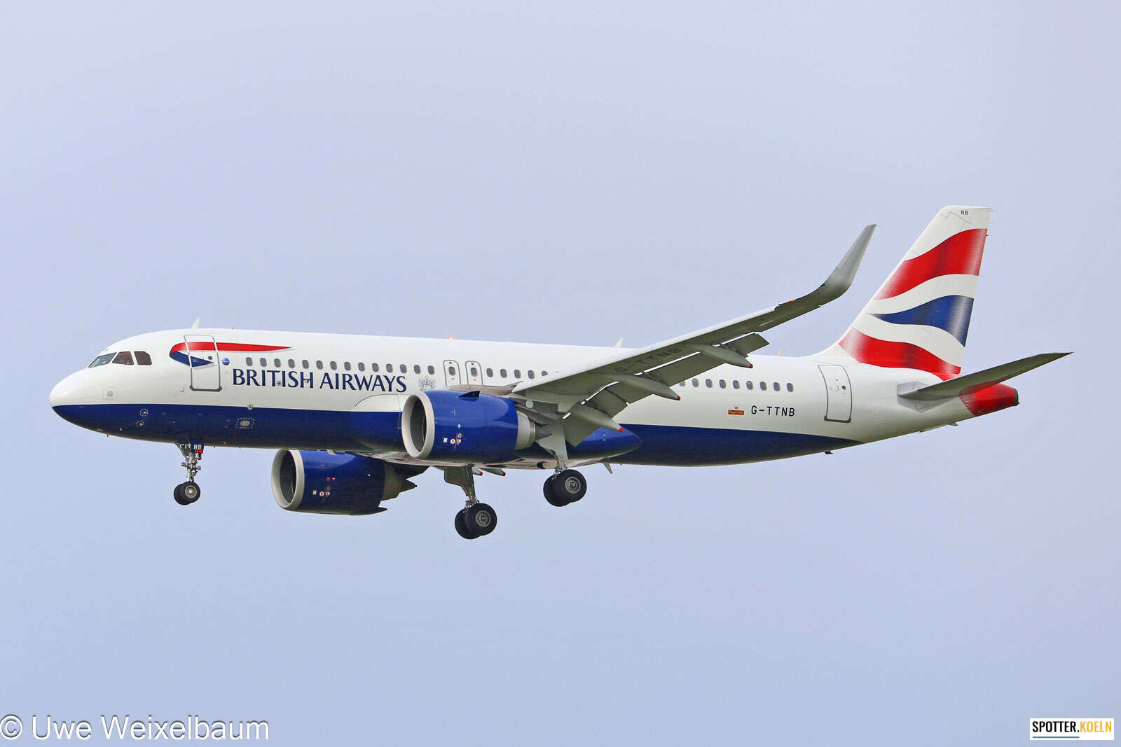British Airways G-TTNB Airbus A320-251N