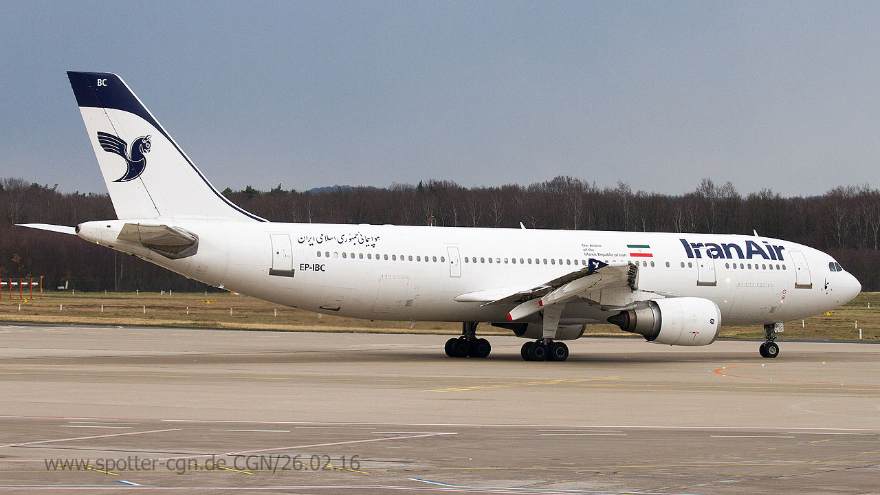 EP-IBC Iran Air Airbus A300B4-605R