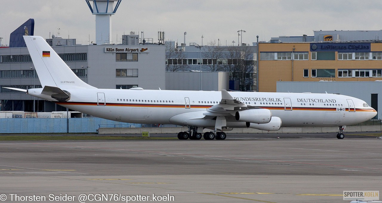 16+01 German Air Force A340-300