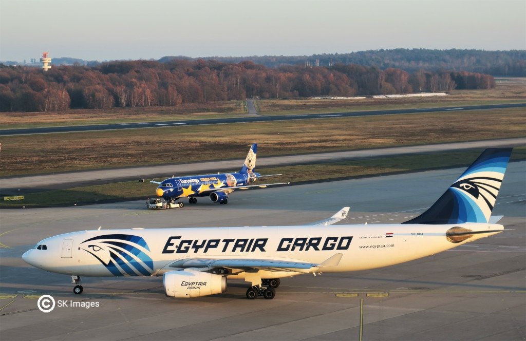 EgyptAir Cargo SU-GCJ Airbus A330-200(F)