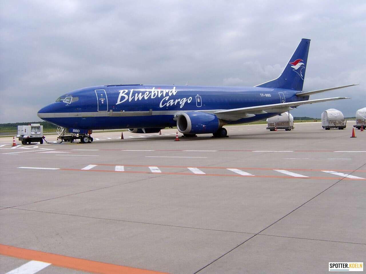 Bluebird Cargo B737-300F TF-BBD