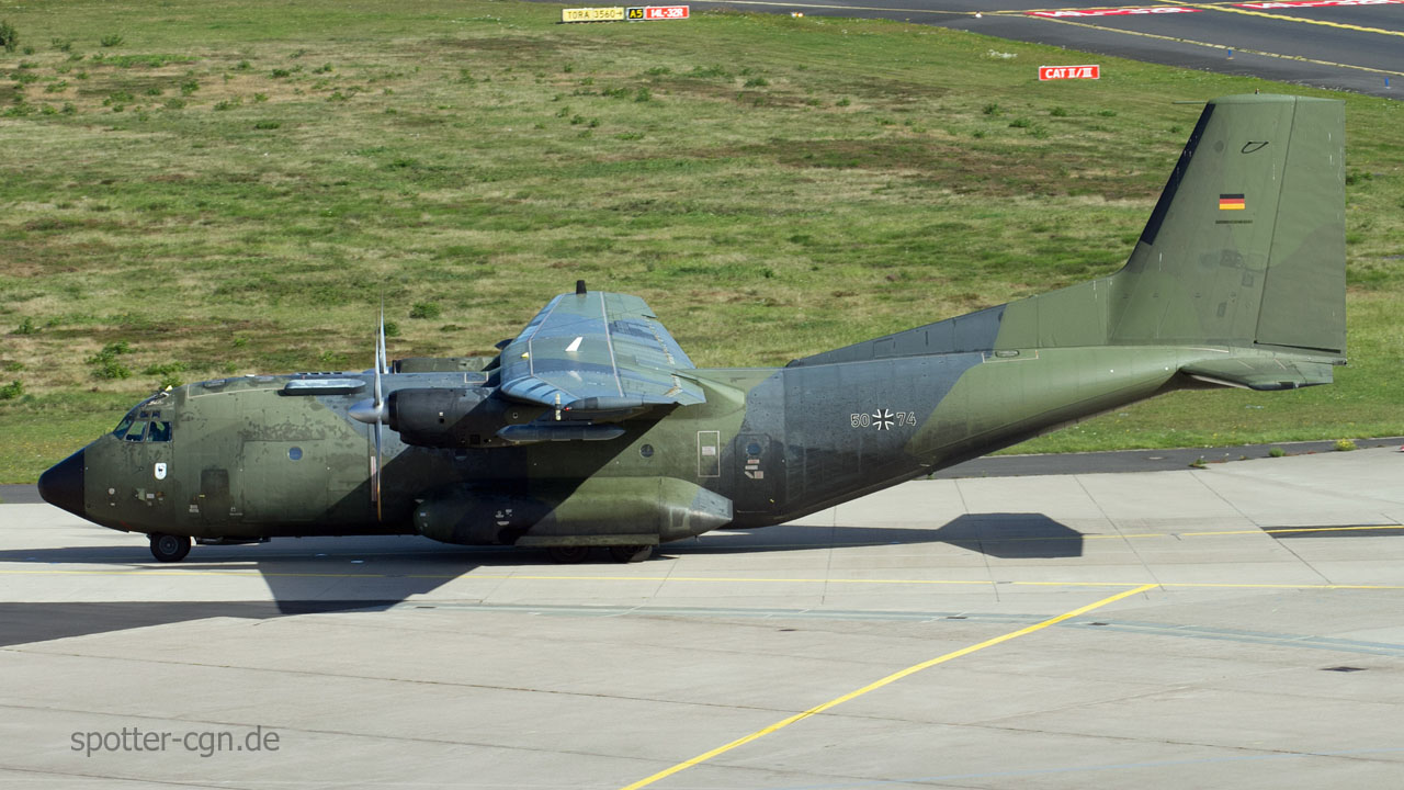50+74  Luftwaffe (German Air Force) Transall C-160D