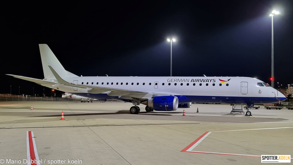 D-AKJC E190 German Airways Embraer ERJ-190 