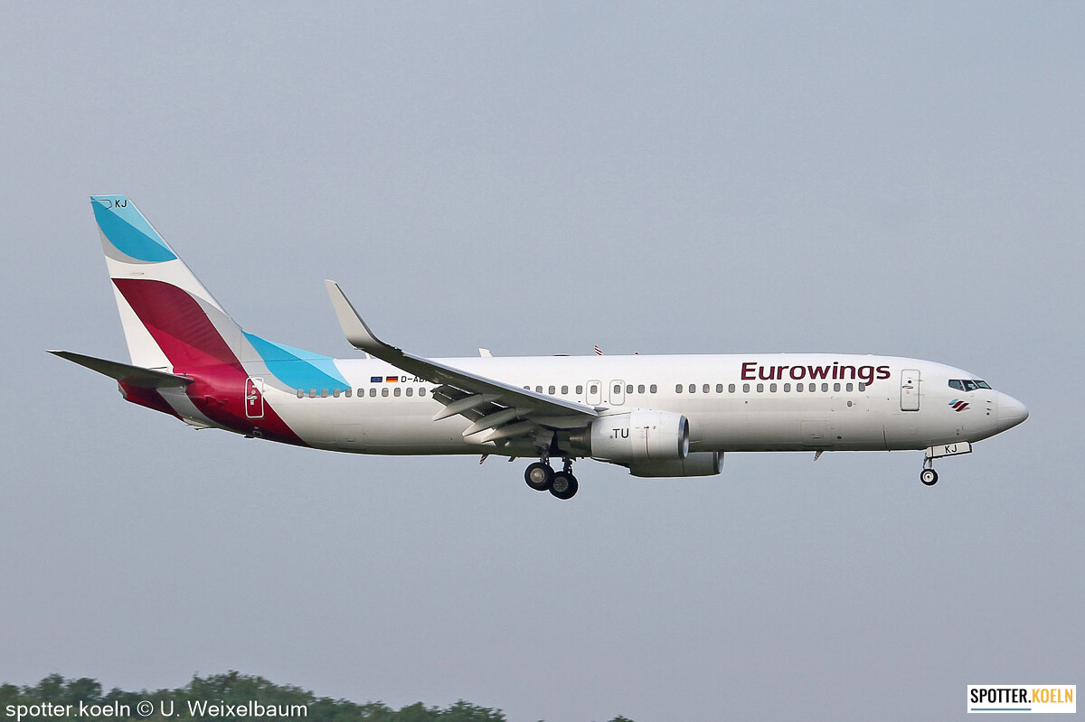 Eurowings D-ABKJ Boeing B737-86J 