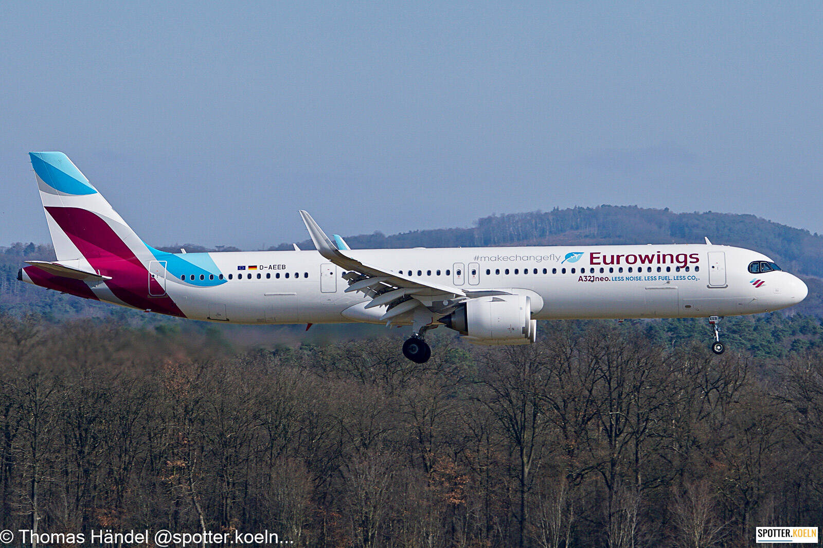 Eurowings D-AEEB Airbus A321-251NX 
